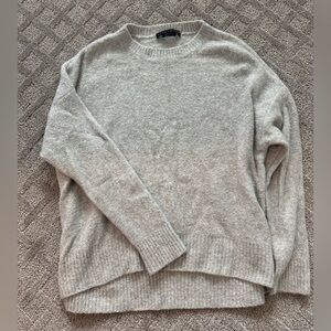 Alice + Olivia Slouchy Grey Sweater